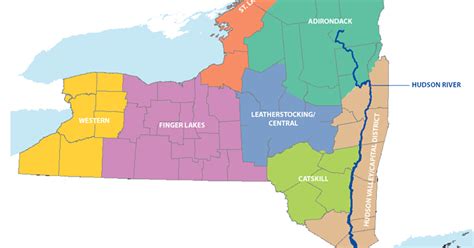 Map of Upstate New York